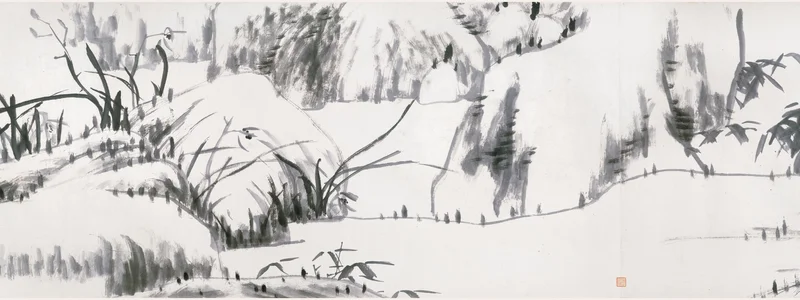 八大山人《河上花图》