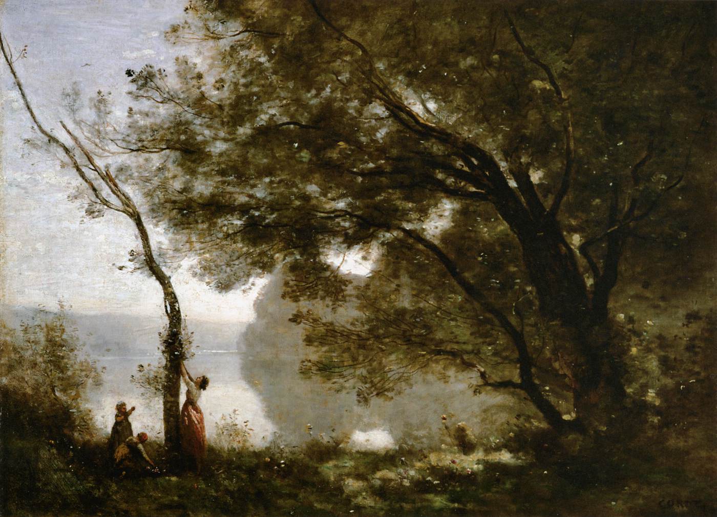 卡米耶·柯罗《蒙特方丹的回忆》